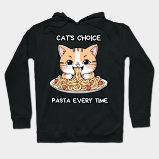 Cat's choice pasta every time Hoodie